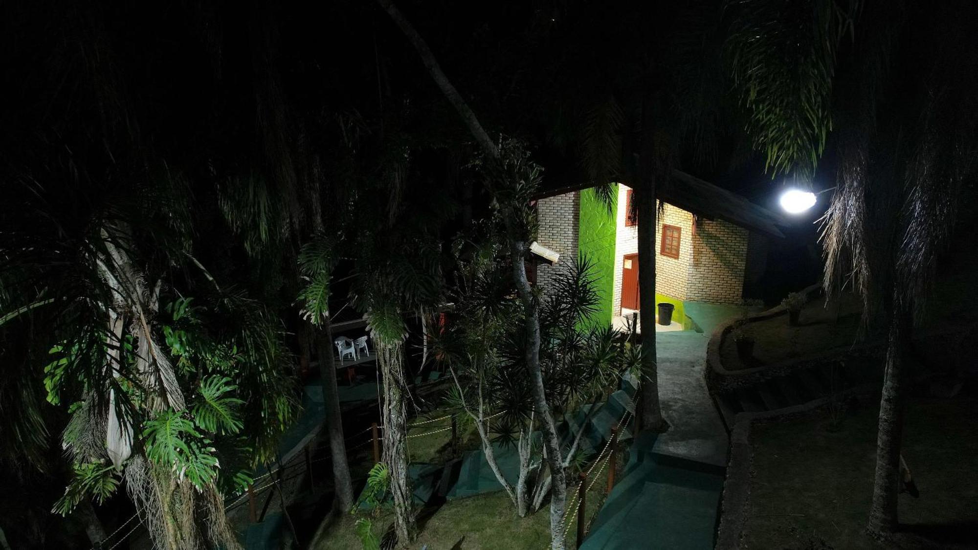 Jardim Praia do Estaleiro - Bangalô Casa das Palmeiras Porto Belo Exterior foto
